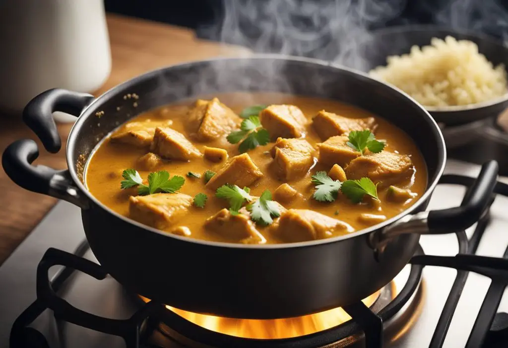 Recette de poulet au curry coco