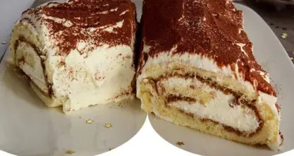 Bûche tiramisu