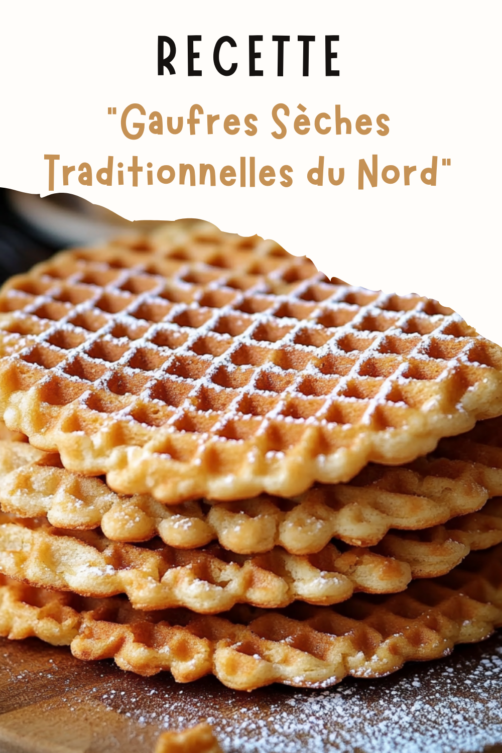 Gaufres Sèches Traditionnelles du Nord
