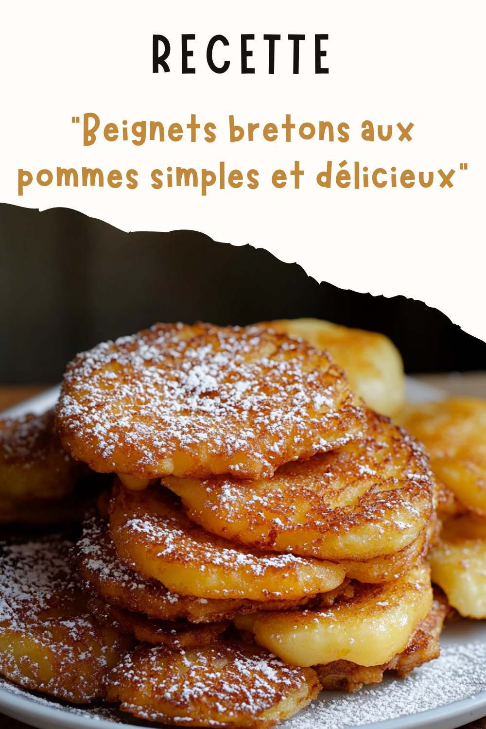 Beignets bretons aux pommes simples et délicieux