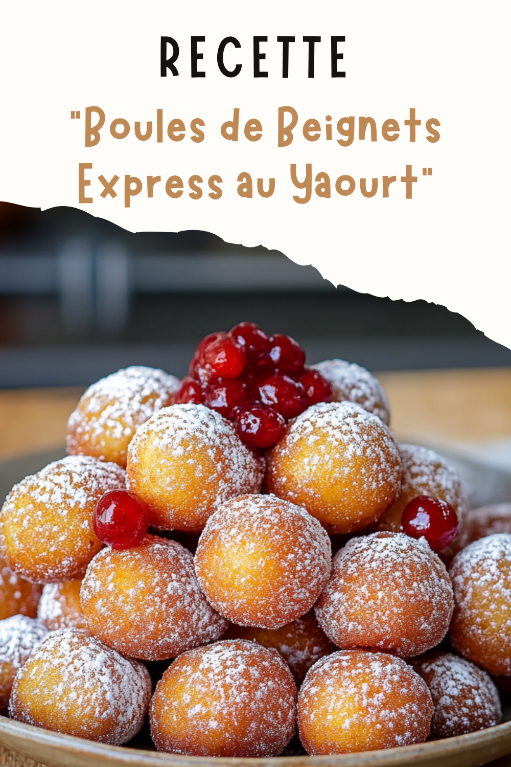 Boules de Beignets Express au Yaourt