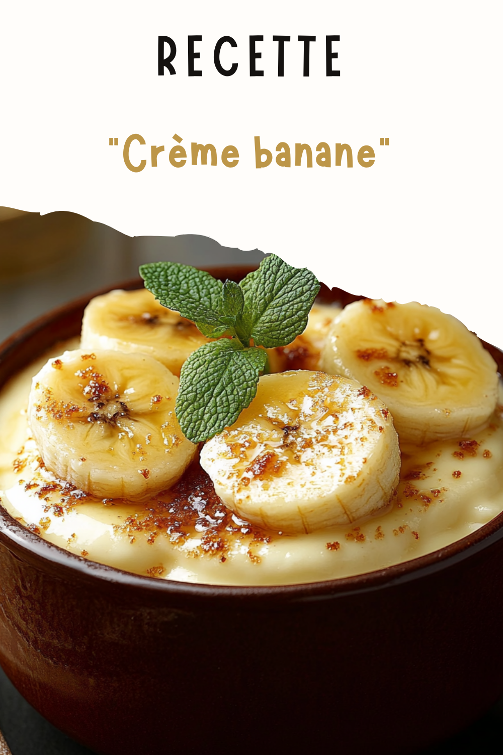Crème banane