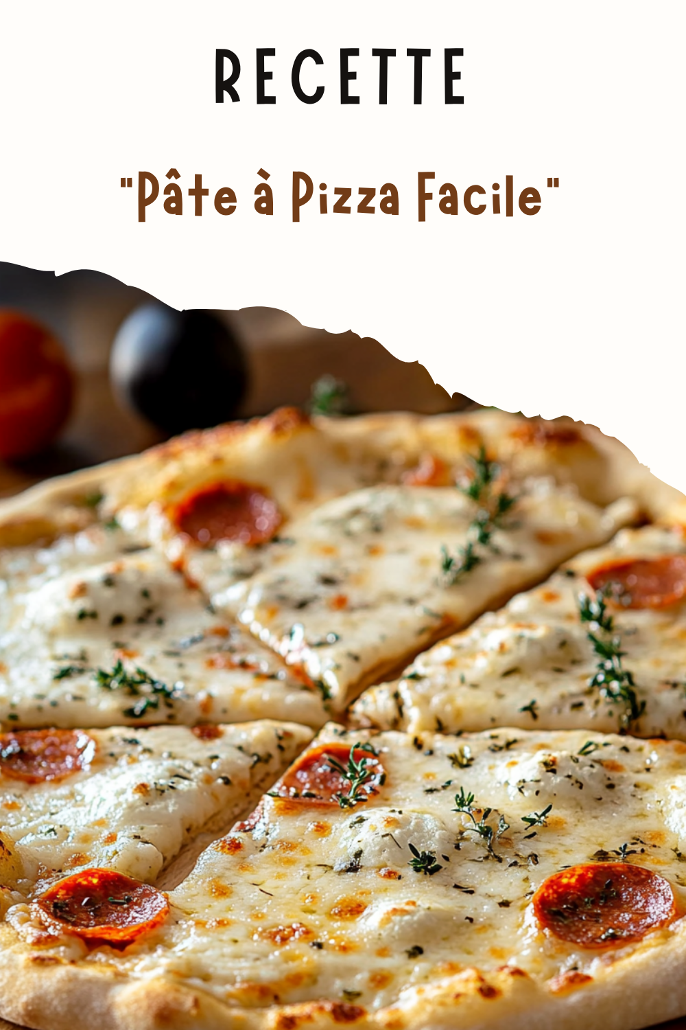Pâte à Pizza Facile