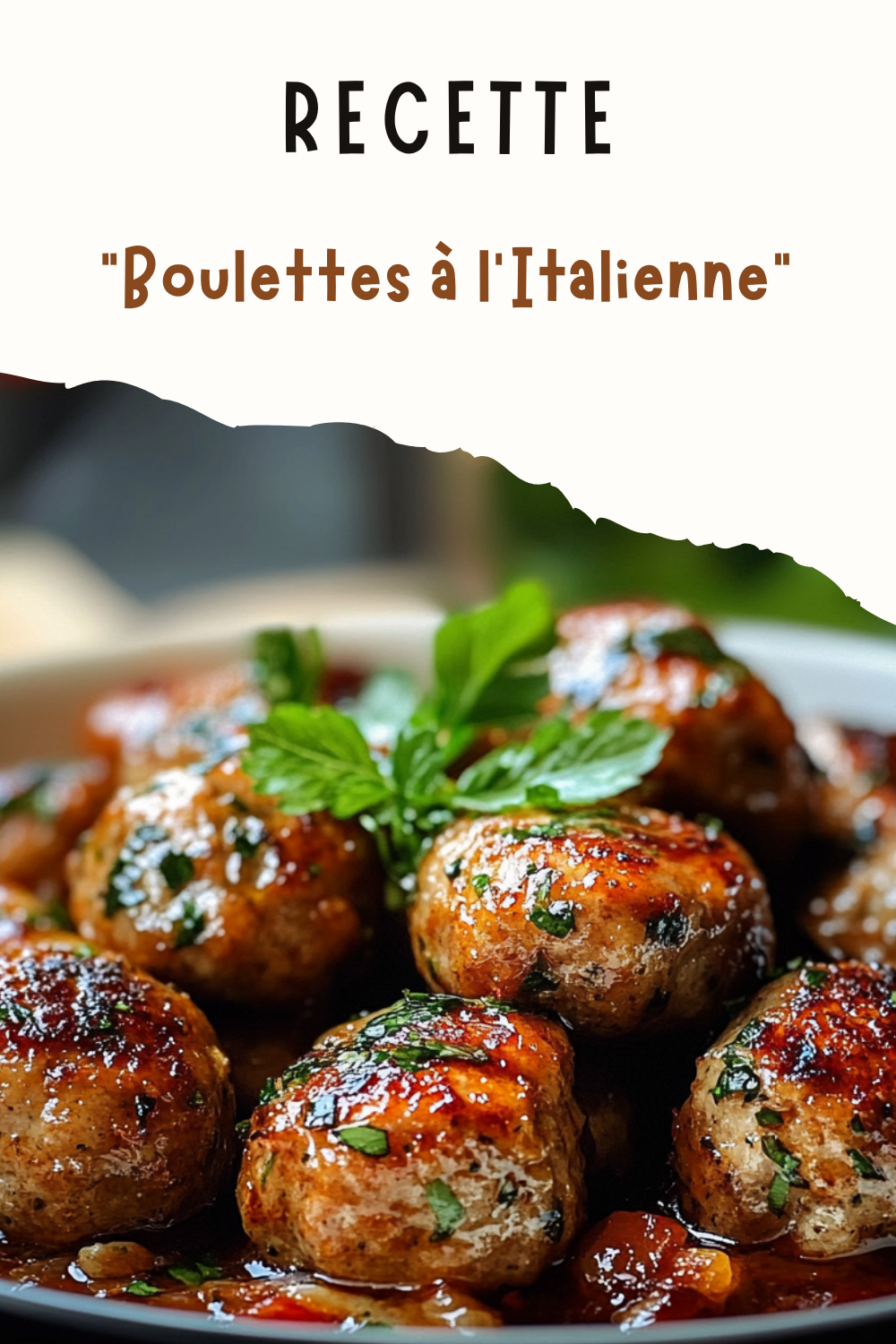 Boulettes à l'Italienne