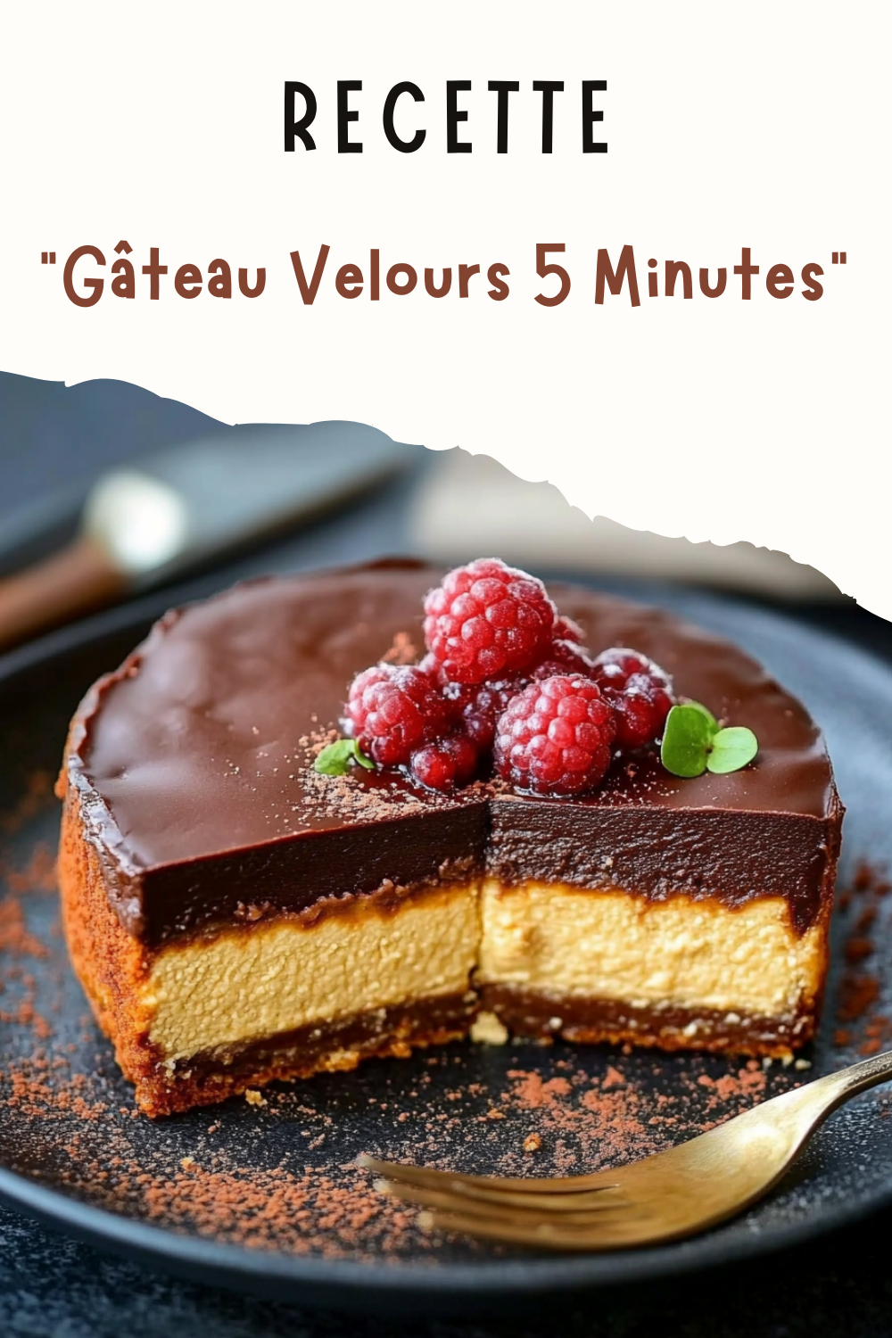 Gâteau Velours 5 Minutes