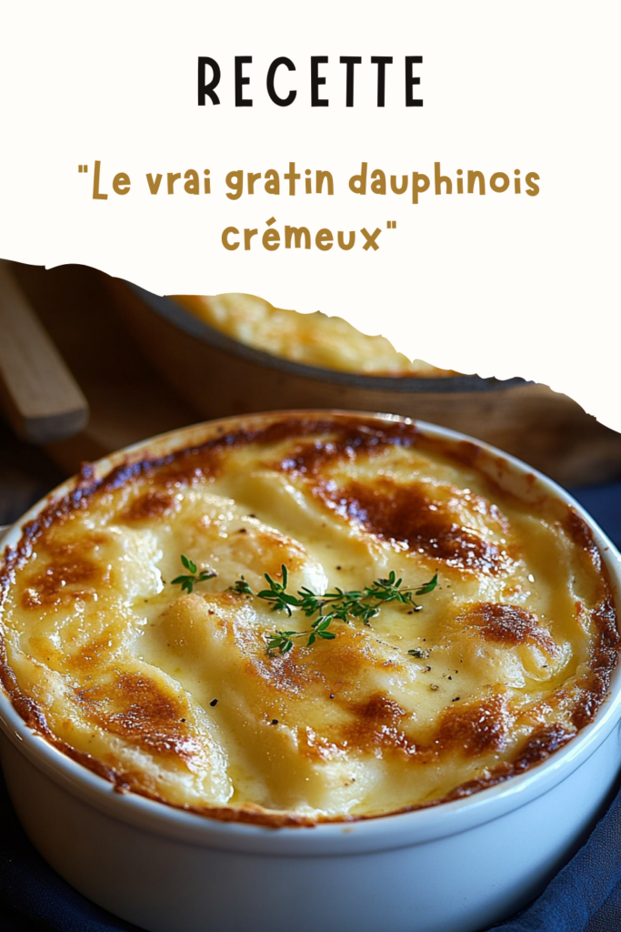 Le vrai gratin dauphinois crémeux