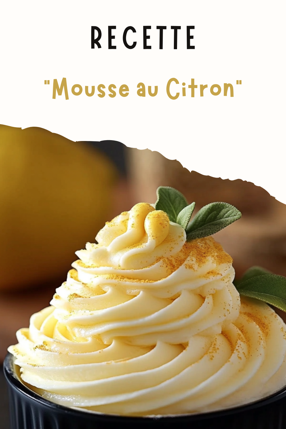 Mousse au Citron