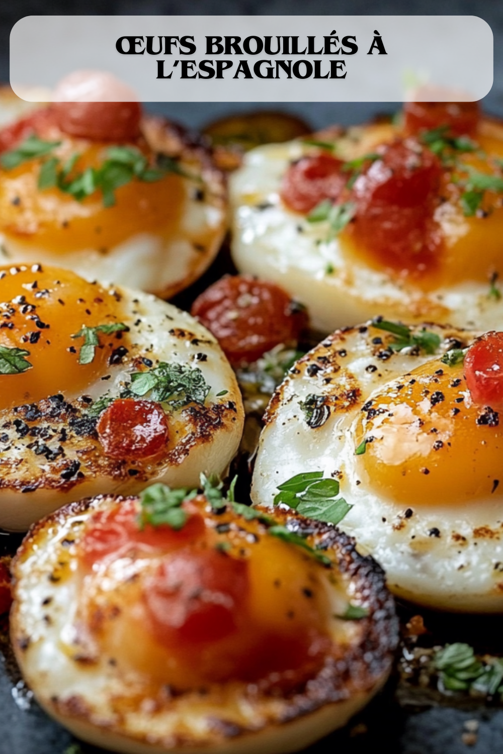 Œufs Brouillés à l’Espagnole