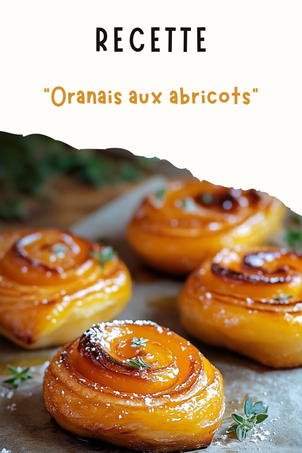 Oranais aux abricots