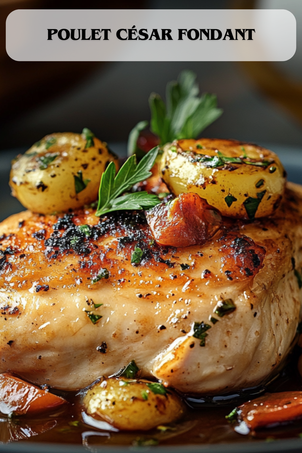 Poulet César Fondant