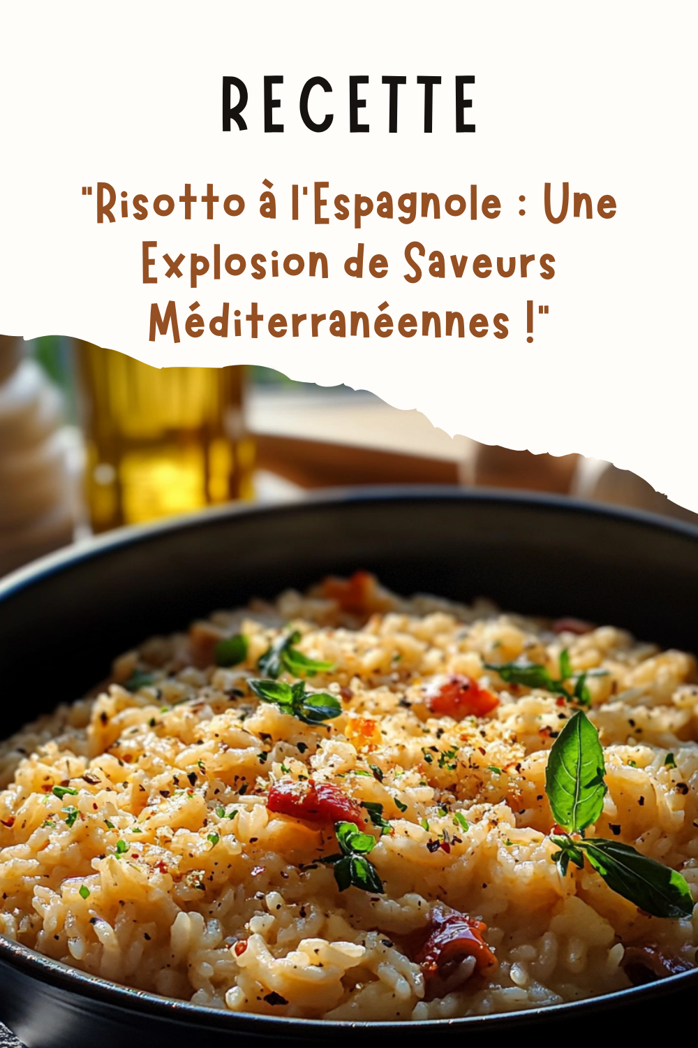 Risotto à l'Espagnole : Une Explosion de Saveurs Méditerranéennes !