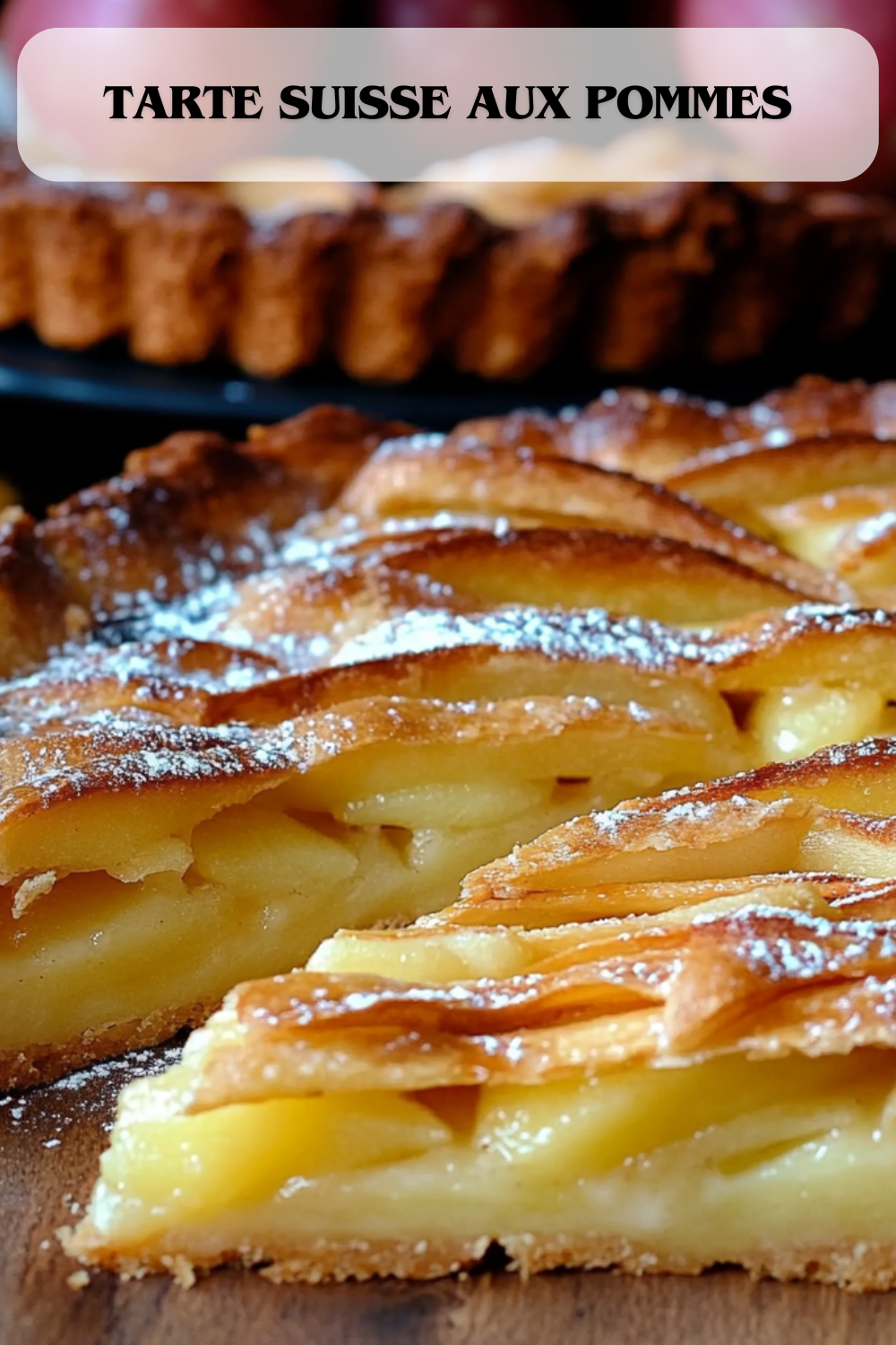 Tarte suisse aux pommes