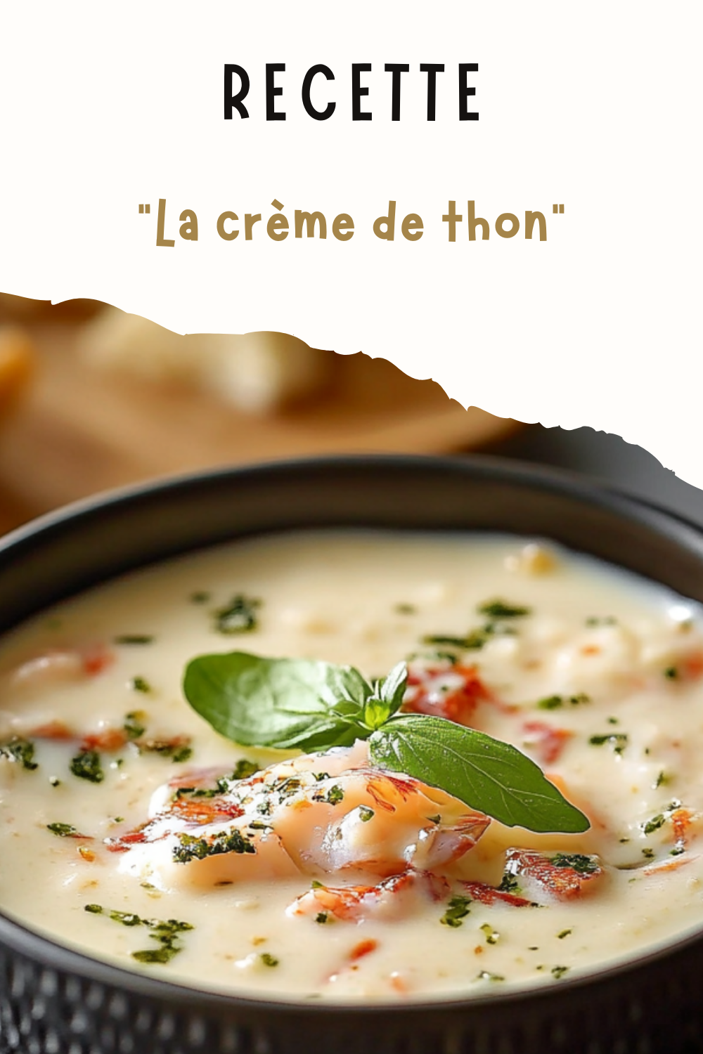 La crème de thon