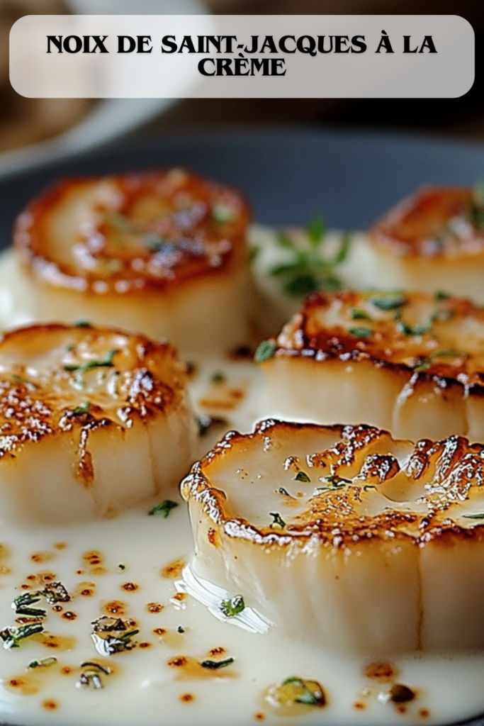 Noix de Saint-Jacques à la Crème : Un Plat Raffiné et Facile à Préparer !