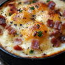 Œufs Cocotte au Reblochon et Lardons
