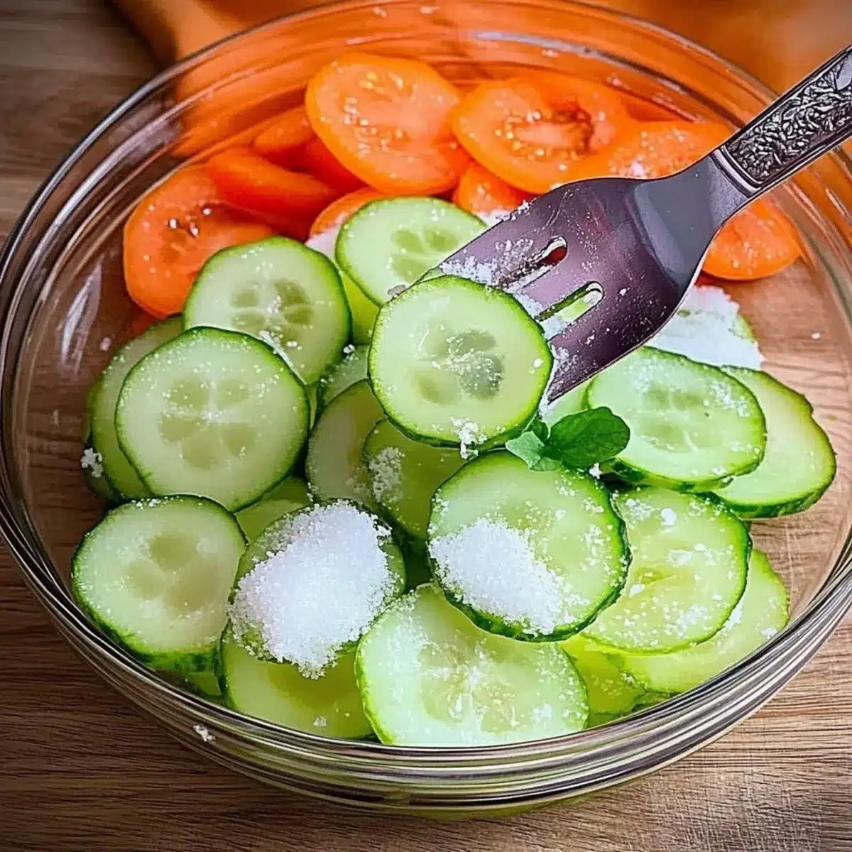 Mangez cette salade de concombre au dîner tous les jours et vous perdrez de la graisse -15 kg par mois
