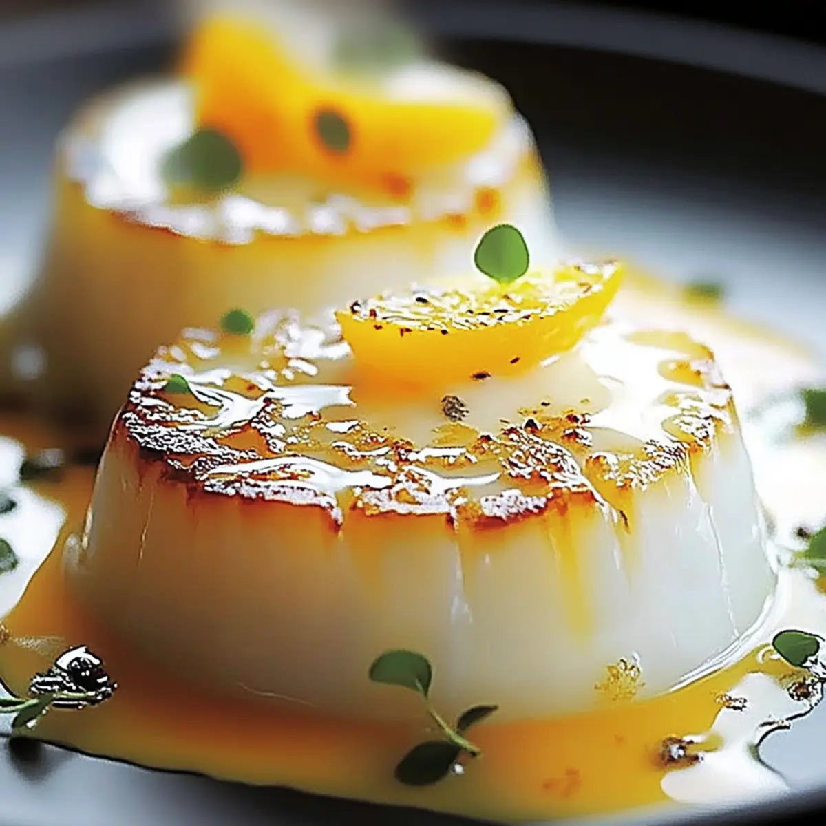 Saint-Jacques à la Crème d'Agrumes